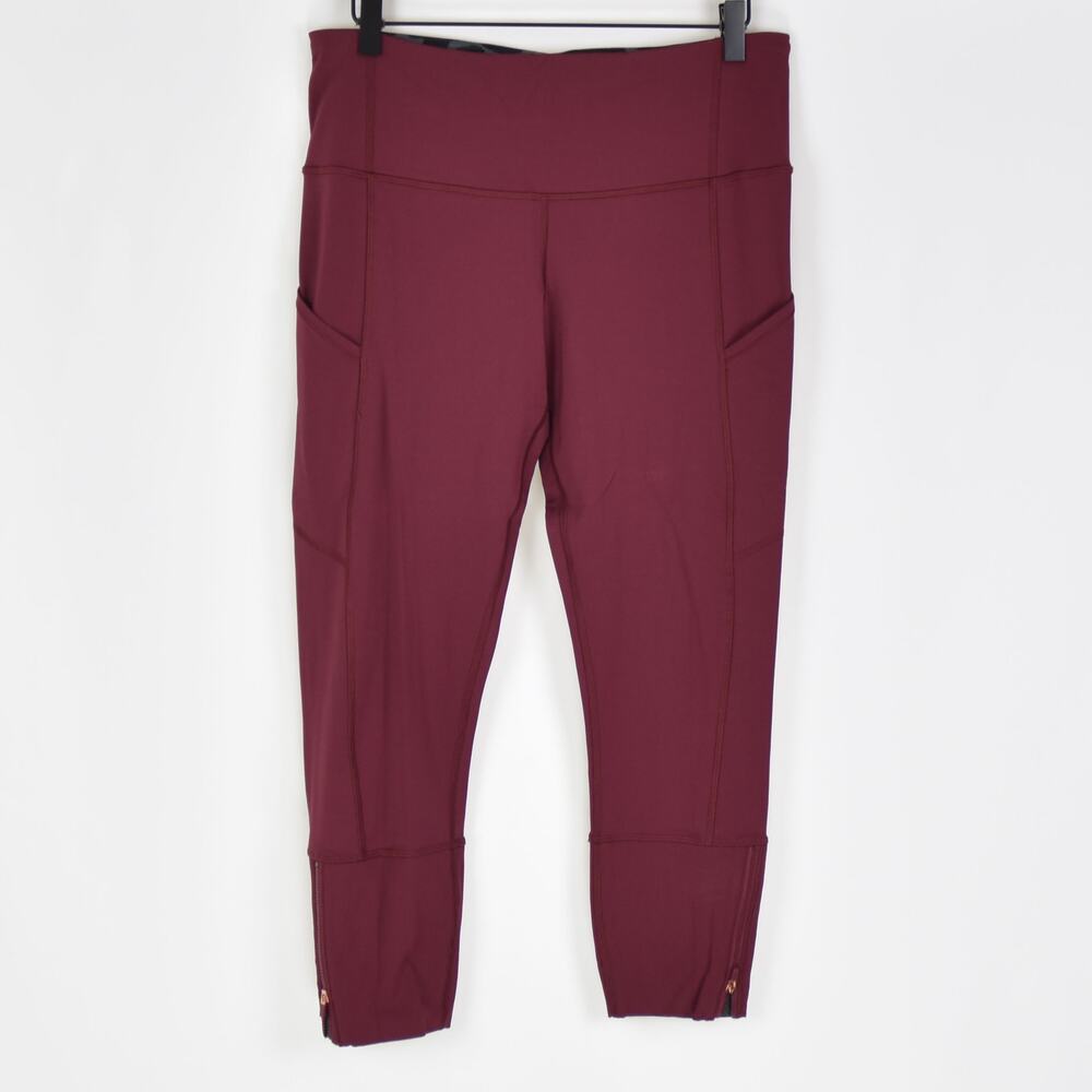 Lululemon Rebel Runner Crops, size 10